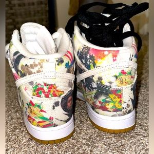 Brand new Nike high dunks , supreme ramellzee